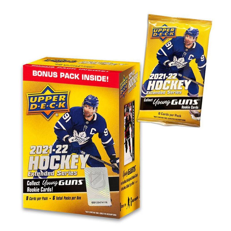 2021-22 Upper Deck NHL Extended Series Hockey Trading Card Blaster Box, 2 of 4