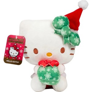 Hello Kitty and Friends 8" Hello Kitty Plush - Officially Licensed Sanrio Holiday Merchandise - Collectible Stuffed Animal - Gift for Kids - 1 of 4