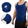 Unique Bargains Men Body Slimming Tummy Shaper Underwear Stretch Shapewear Waist Girdle Shirt Nylon - 3 of 4