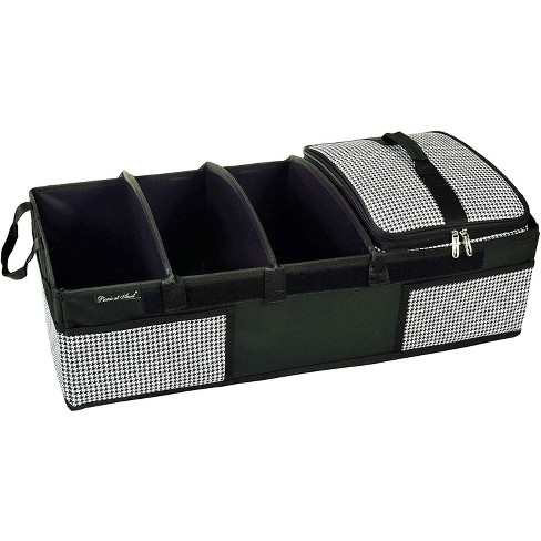 Picnic At Ascot - Ultimate Heavy Duty Trunk Organizer W/cooler - No Slide  Rigid Base - 70 Lb Capacity - 30 Wide X 14.75 Deep X 9 High -  Houndstooth : Target