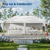 GustoWave 10 X 20 Ft Pop-Up Canopy with 2 Removable Sidewalls for Camping - 4 of 4