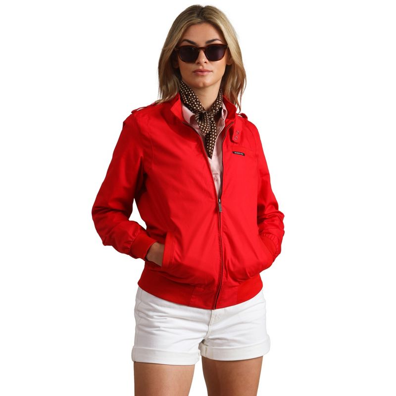 Members Only Women's Classic Iconic Racer Jacket ( Slim Fit ), 3 of 8