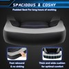 CAVINAS Ergonomic Gaming Chair, PU Computer Chair with Lumbar Support, Office Chair, Height Adjustable Rolling Desk Chairs with Flip-up Armrests - 4 of 4