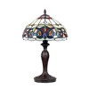 Chloe Lighting SERENITY Tiffany-style Victorian Dark Bronze 1 Light Table Lamp 12Inch Shade - 2 of 4