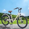 26" Electric Bike 350W Electric City Cruiser Bicycle 36V Removable Battery, 7-Speed Electric Bike for Adults - 2 of 4