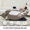 REALRELAX BASIC-series-09 Full Body Zero Gravity with Shiatsu Massage Chair,Brown - 3 of 4