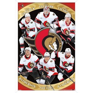 Trends International NHL Ottawa Senators - Team 25 Framed Wall Poster Prints - 1 of 4