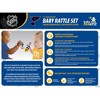 Baby Fanatic Wood Rattle 2 Pack - NHL St. Louis Blues Baby Toy Set - 3 of 4