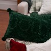 C&F Home Solid Typography Christmas Pillows - 3 of 4