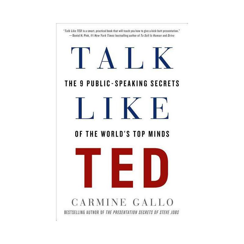 Talk Like Ted - by  Carmine Gallo (Paperback), 1 of 2
