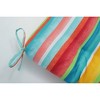 44" x 18" Outdoor/Indoor Blown Bench Cushion Dina - Pillow Perfect - 2 of 4