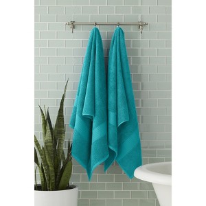 BrylaneHome BH Studio 2 Piece Bath Towel Set - 1 of 4