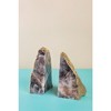 Dazzle Amethyst Bookends, Set of 2 - image 3 of 4