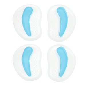 Unique Bargains Soft Anti-slip Forefoot Insole Pads 2 Pairs - 1 of 4