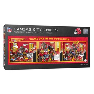 NFL Kansas City Chiefs Game Day in the Dog House Puzzle - 1000Pc - 1 of 3