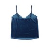 bar III Womens Scalloped Cami Tank Top, Blue, XX-Small - 2 of 2