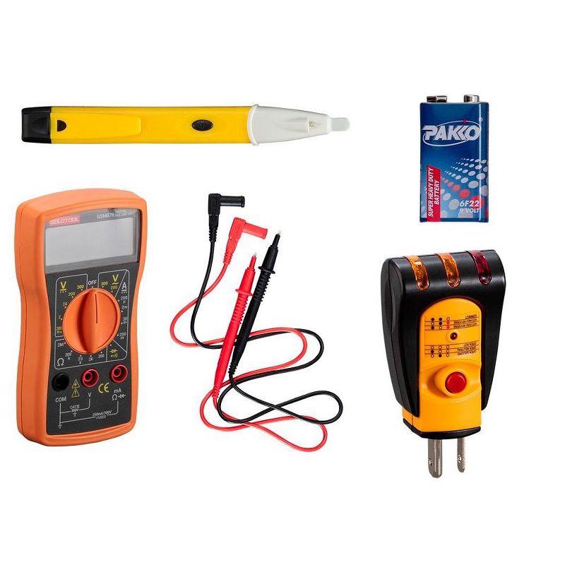 Monoprice Electrical Tester Kit, 2 of 6