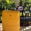 DUKAP Zonix Carry On Lightweight Hardside Spinner 20" Suitcase - Mustard - 3 of 4
