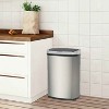 FDW Kitchen Trash Can with Lid, 13 Gallon Automatic Garbage Can for Bathroom Bedroom Home Office 50 Liter Touch Free Stainless Steel Waste Bin - 2 of 4