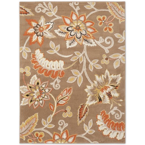 Home Dynamix Tremont Teaneck Contemporary Floral Area Rug - image 1 of 4