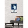 Trends International MLB Tampa Bay Rays - Logo 22 Framed Wall Poster Prints - 2 of 4