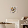 Art Remedy Floral Palate Splash Chic Farmhouse Wall Art Framed - 2 of 4