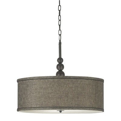 Kenroy Home Oil Rubbed Bronze Finish Margot 3 Light Pendant