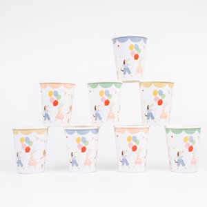 Meri Meri Animal Friends Cups (Pack of 8) - 1 of 2
