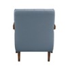 Sapphtopaz 1pc Accent Chair Button-Tufted Lounge Chair, Leather Living Room Chair Comfy Chair Arm Chair Furniture for Living Room - 2 of 4