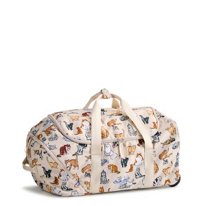 Vera Bradley Women's Outlet Lighten Up Wheeled Carry-On Suitcase