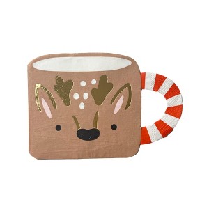 Daydream Society - Reindeer Mug Napkins - Pack of 16 Paper Napkins - 1 of 3
