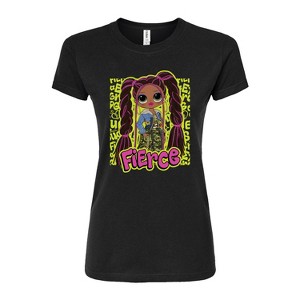 Women's - LOL Surprise! - Fierce Graffiti Fitted Graphic T-Shirt - 1 of 3