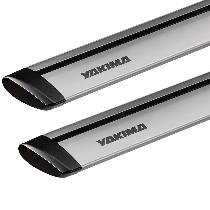 Yakima 70 Inch Aluminum T Slot JetStream Bar Aerodynamic Crossbars for Roof Rack Systems Compatible with Any StreamLine Tower, Silver, Set of 2, 5 of 7