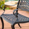 Gulches Set of 2 Arch Mesh I Chairs: Stylish Outdoor Seating for Patio, Garden, Poolside Relaxation - 3 of 4