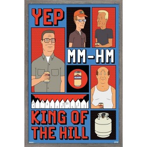Trends International King of the Hill (2025) - The Neighbors of Arlen MM-HM Framed Wall Poster Prints - 1 of 4