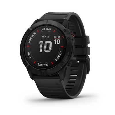 Garmin fenix 6X Pro Black - Black Band