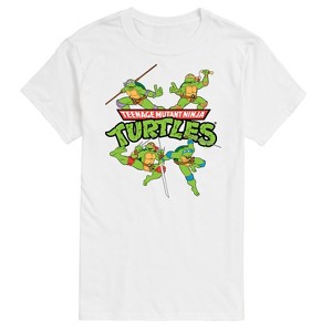 Men's - Teenage Mutant Ninja Turtles - Turtle Weapons Short Sleeve Graphic T-Shirt - 1 of 4