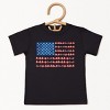 The Juniper Shop American Bow Flag Coquette Toddler Short Sleeve Tee - 2 of 4