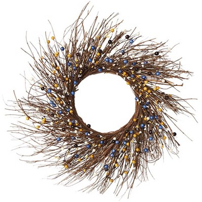 The Lakeside Collection Country Berry Collection - Coastal Wreath