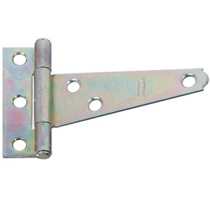 National Hardware 3 in. L Zinc-Plated Light T-Hinge 2 pk - 1 of 1