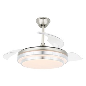 Bella Depot 42" Modern Ceiling Fan with LED Light - 1 of 4