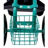 KTMBDW Garden Cart with Wheels - Garden Stool on Wheels - Rolling Gardening Seat with Height adjustable - Swivel Seat - 4 of 4