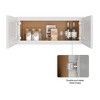 LOVMOR in Plywood Soft-Close Kitchen Wall Cabinet with 2 Doors for Kitchen, Bathroom, Living Room,Study - 3 of 3
