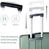 Syemin Luggage Luggage Sets 2 Piece Hardshell ABS Lightweight and Expandable Suitcases with Double Wheels Carry-on Luggage, Green, 18.5"*11.5"*27.5" - 4 of 4