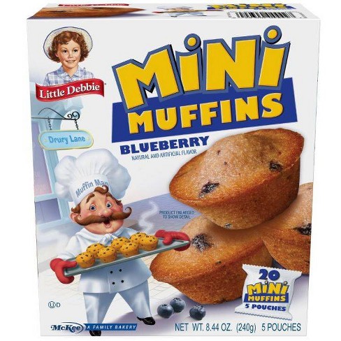 Little Debbie Blueberry Little Muffins Pouches - 5ct/8.27oz : Target