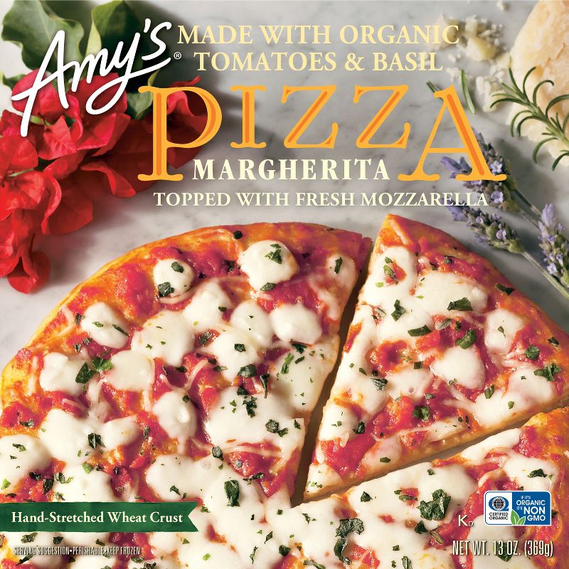 Amy's Frozen Margherita Pizza - 13oz, 5 of 6