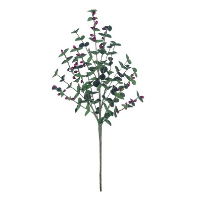 Transpac Foam 20 in. Multicolor Christmas Bright Berry Spray