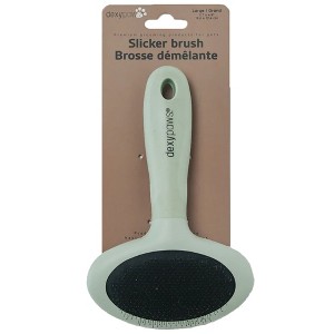 Dexypaws: Pet Slicker Brush - Large - Sage Green, Dog & Cat Grooming Tool - 1 of 4