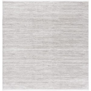 Mila MIL224 Power Loomed Indoor Area Rug - Grey/Ivory - 6'7"x6'7"- Safavieh - 1 of 4