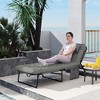 Aghana Digitals Foldable 4-Position Reclining Pool Lounge Chair with Cushion, Headrest & Side - 2 of 4